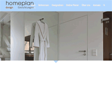 Tablet Screenshot of homeplan.de